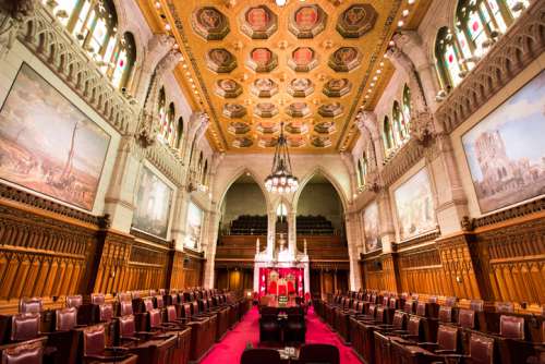 Chamber of the Senate of Canada